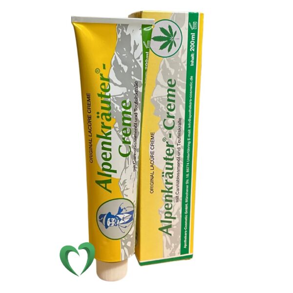 Alpska zelišča s konopljinim oljem 200ml