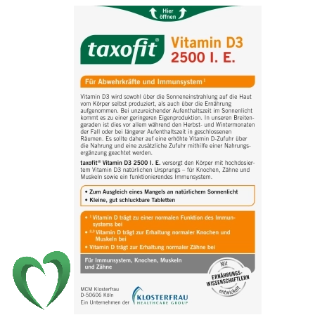 taxofit d3 2500ie