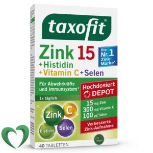 taxofit zink15+histidin+vitamin c